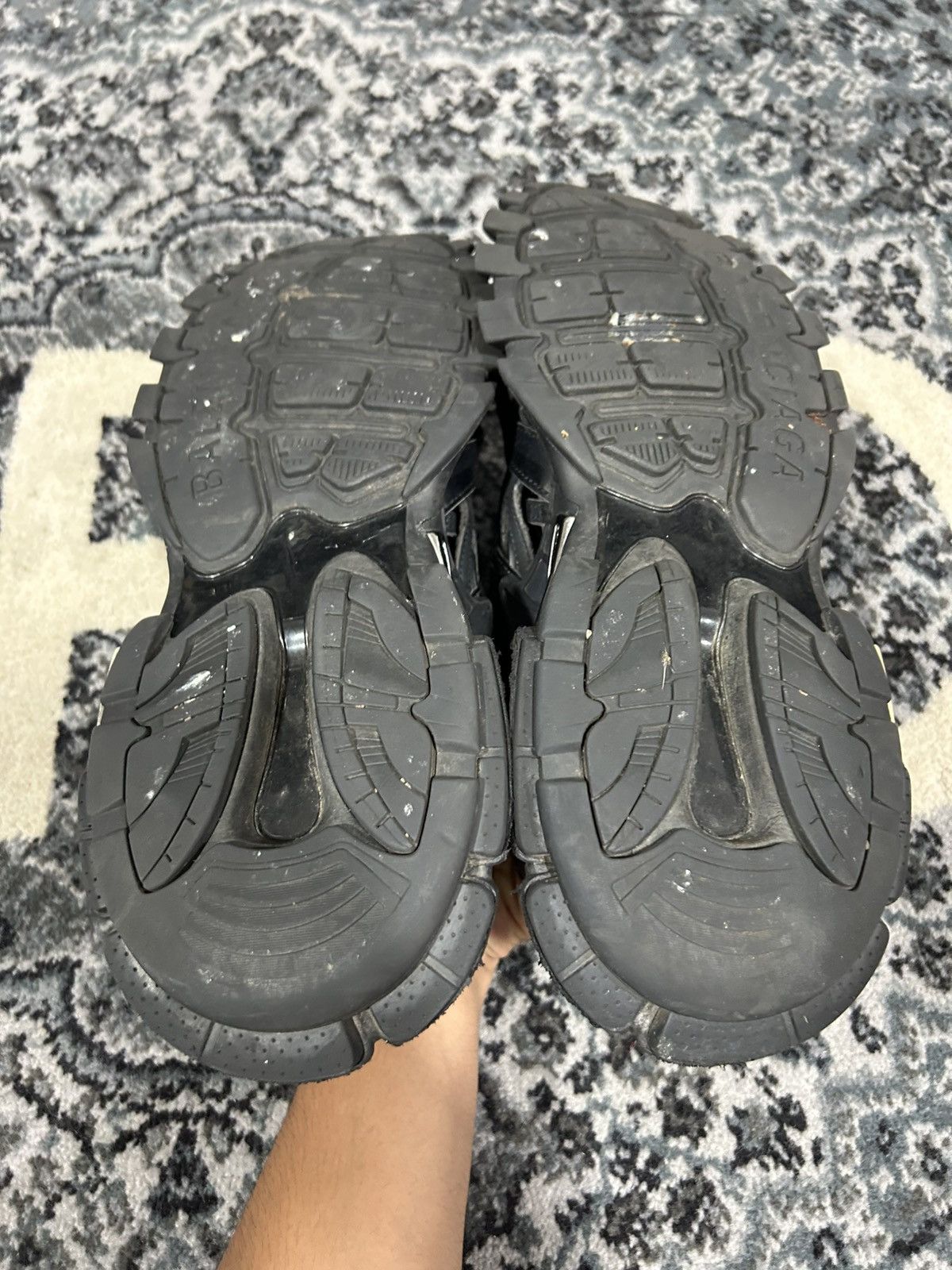 Balenciaga Balenciaga All Black Track 2.0 Size 12US/45EU Size US 12 / EU 45 - 6 Thumbnail