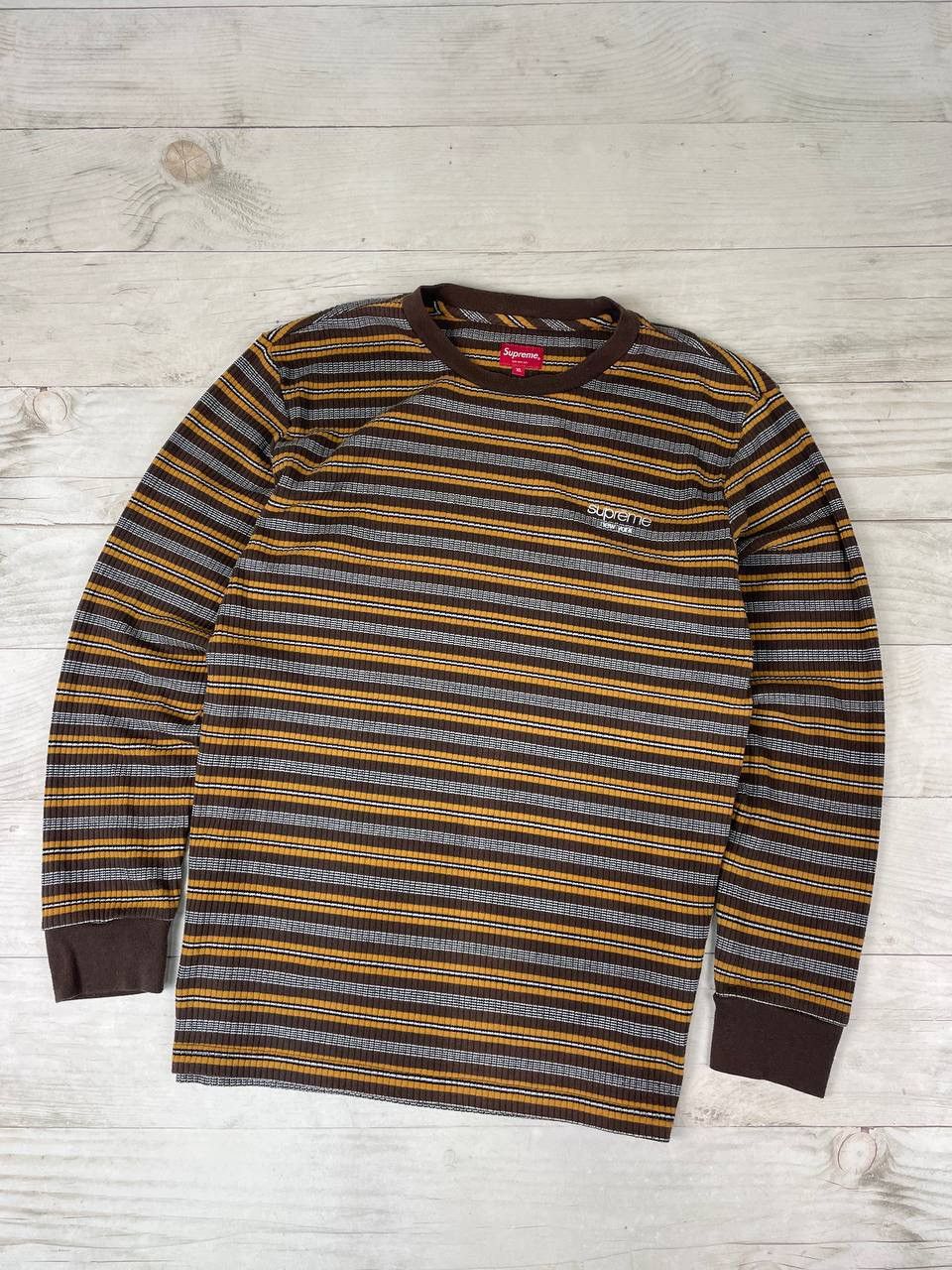 Supreme Supreme Raised Stripe L/S Top | Grailed