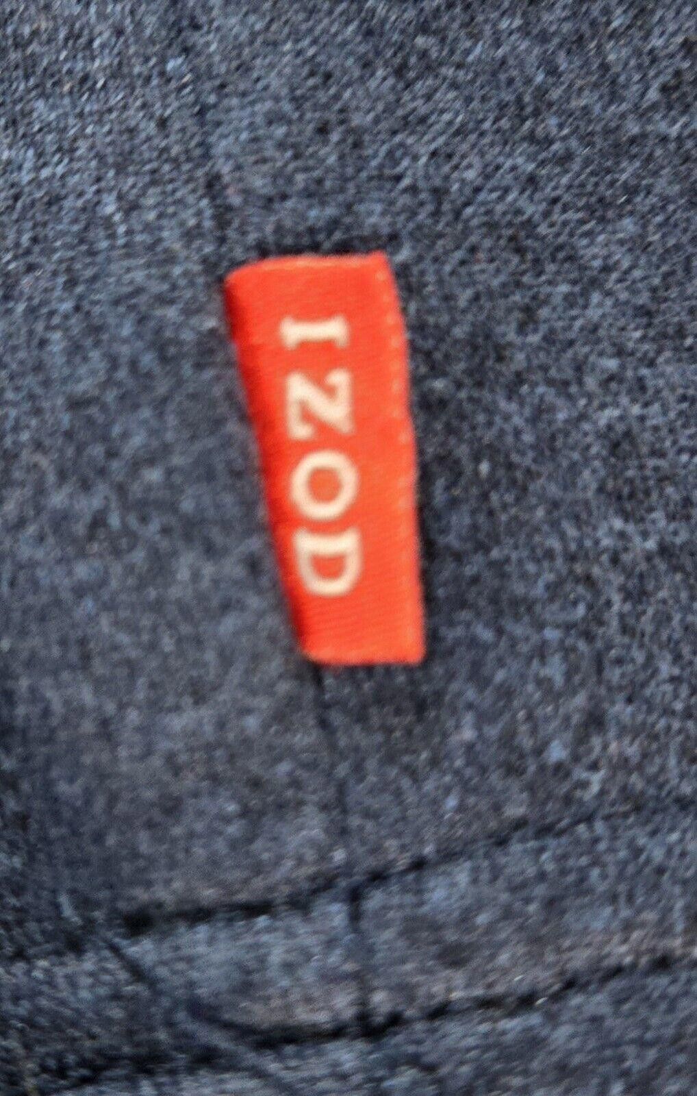 Izod Blue Izod 1/4 Zip Pullover Sweatshirt Size M Size ONE SIZE - 7 Thumbnail