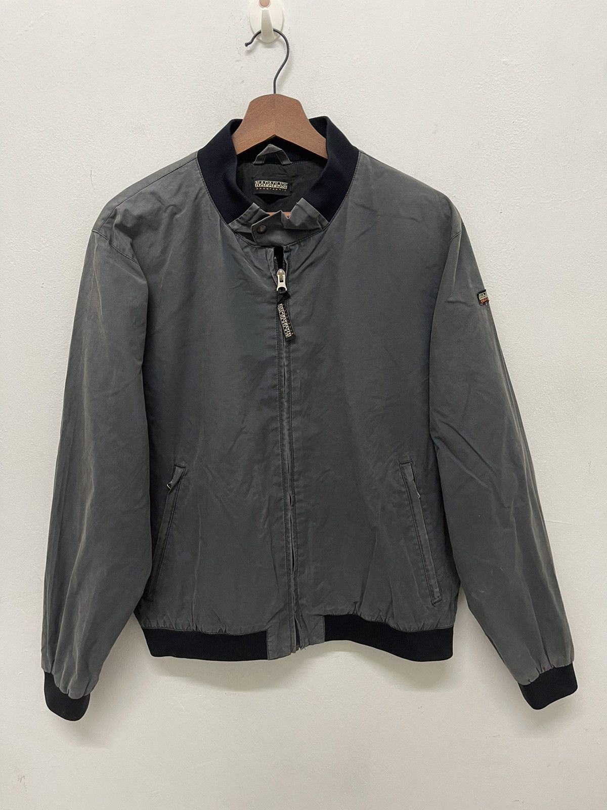 Napapijri 90’s NAPAPIJRI GEOGRAPHY LIGHT VARSITY JACKET STREETWEAR Size US L / EU 52-54 / 3 - 5 Thumbnail