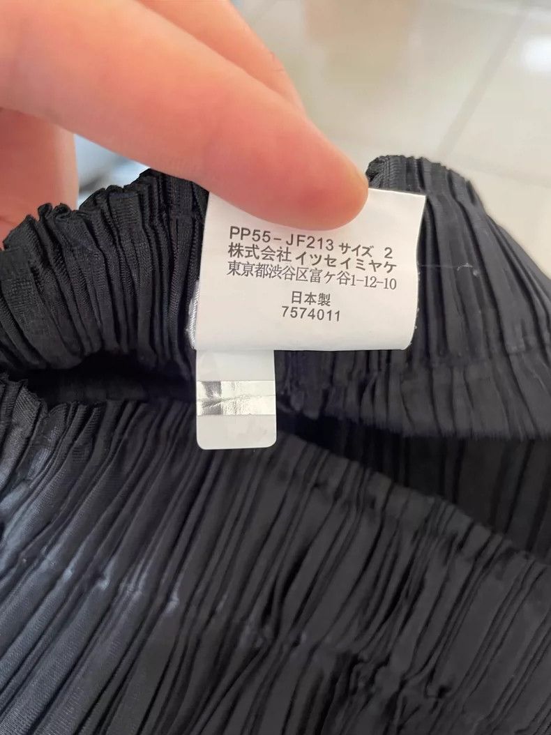 Issey Miyake issey miyake size:2 Black pleated pants 2505-Nextarrow Size US 26 / EU 42 - 4 Thumbnail