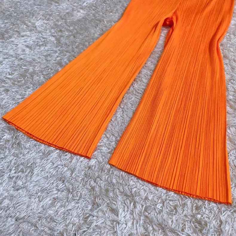 Issey Miyake issey miyake size:2 Orange casual pants 2506-Nextarrow Size 31" - 5 Thumbnail