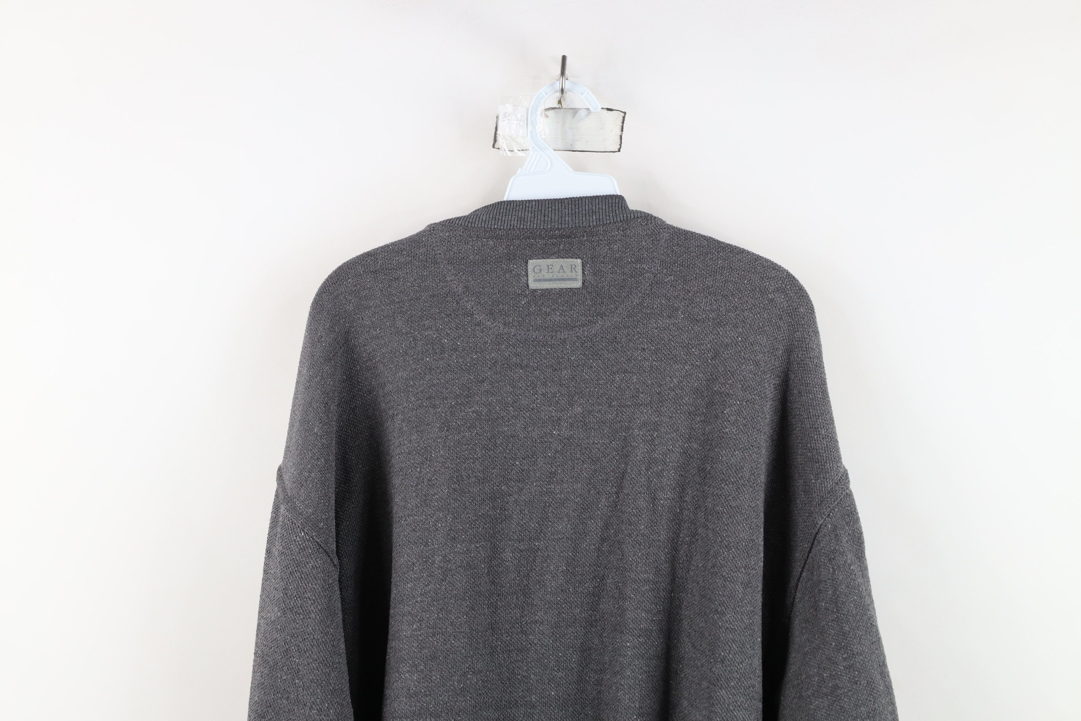 Vintage Vintage 90s Michigan University Thermal Knit Henley T-Shirt Size US XL / EU 56 / 4 - 12 Thumbnail