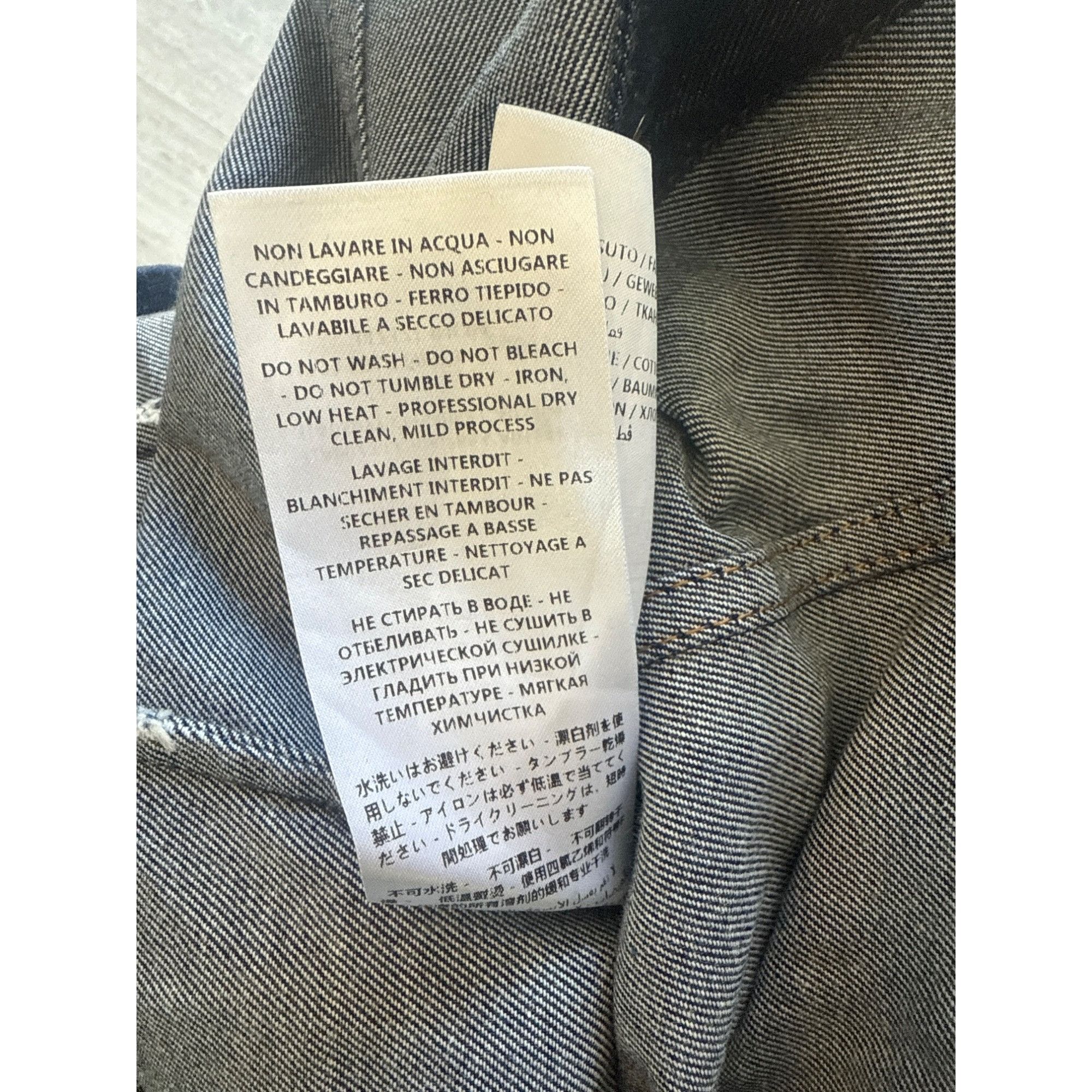 McQ Alexander McQueen Mcq Alexander Mcqueen Blue jean Denim Sleeveless Dress small Size S / US 4 / IT 40 - 5 Thumbnail