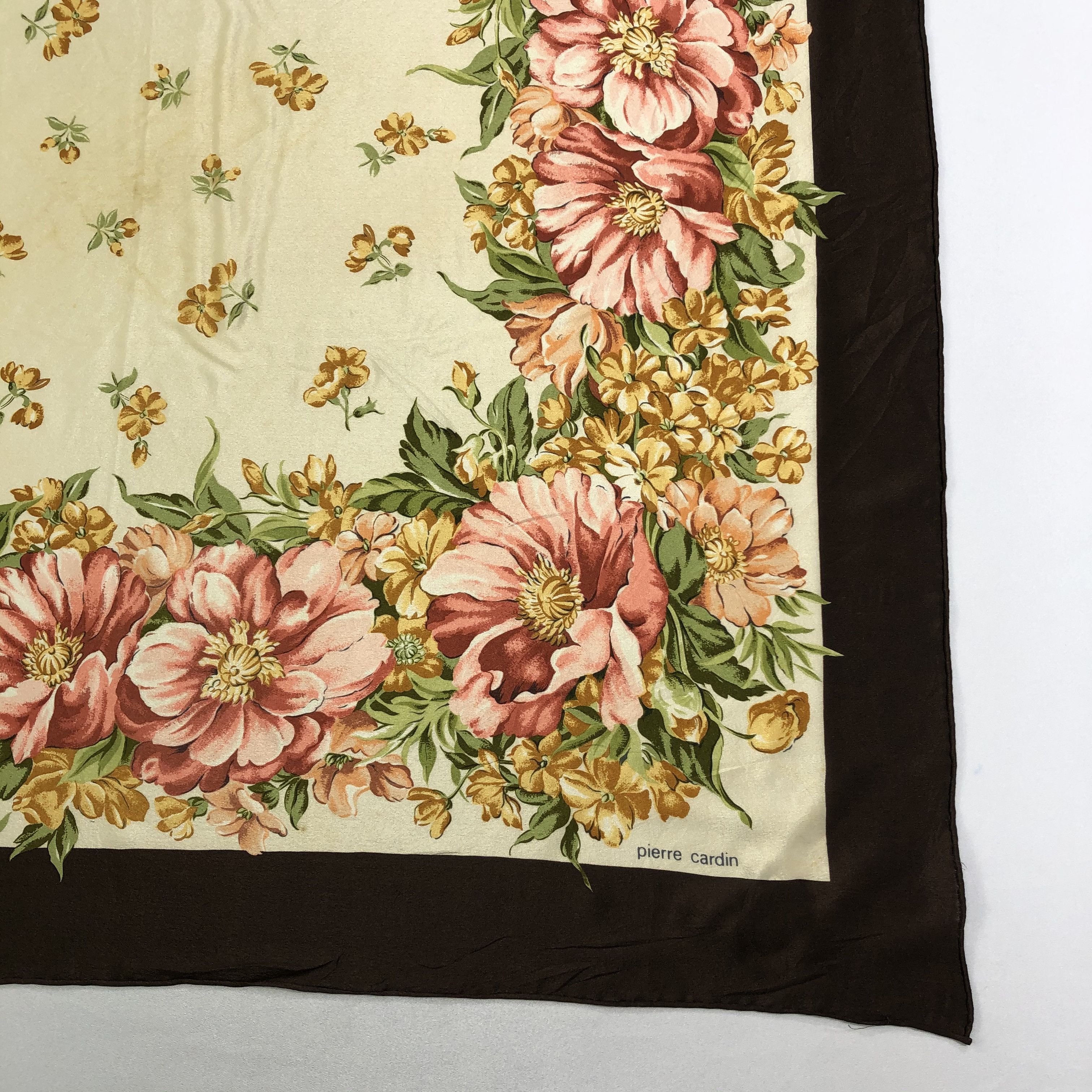 Pierre Cardin × Vintage Vintage Pierre Cardin Silk Scarf Size ONE SIZE - 3 Thumbnail