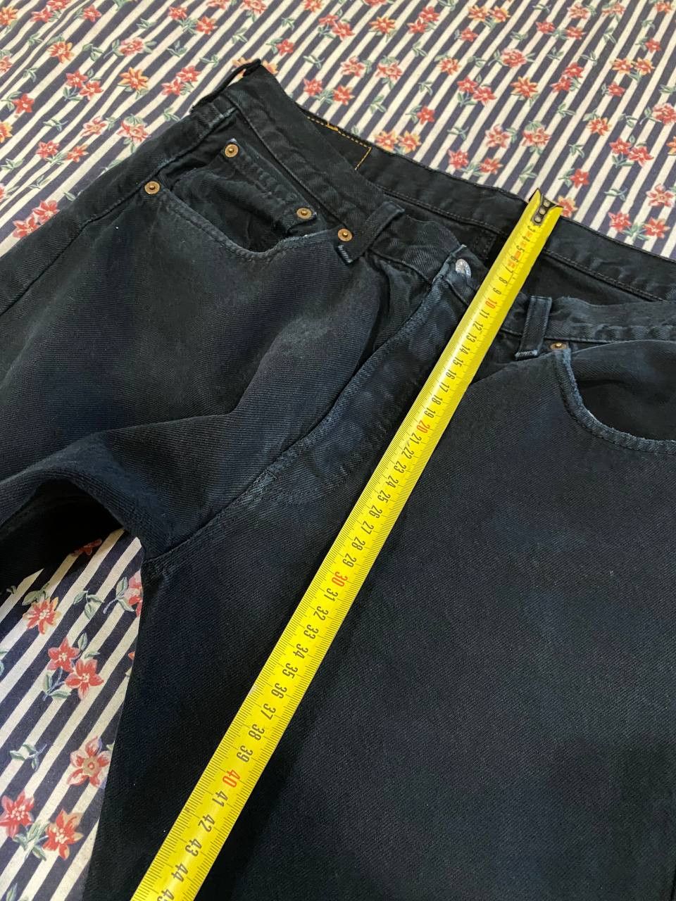 Levi's Levis 501 Regular Fit Jeans Wash Straight Leg Size US 34 / EU 50 - 14 Thumbnail