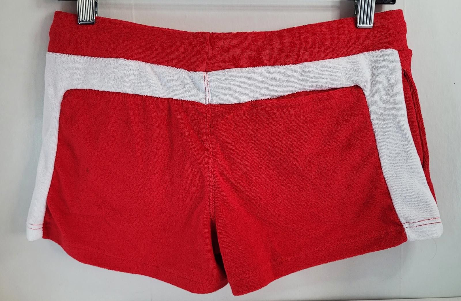 Other KNOBS Men's Small 24” Waist Terry Shorts Red & White NEW Size US 30 / EU 46 - 2 Thumbnail