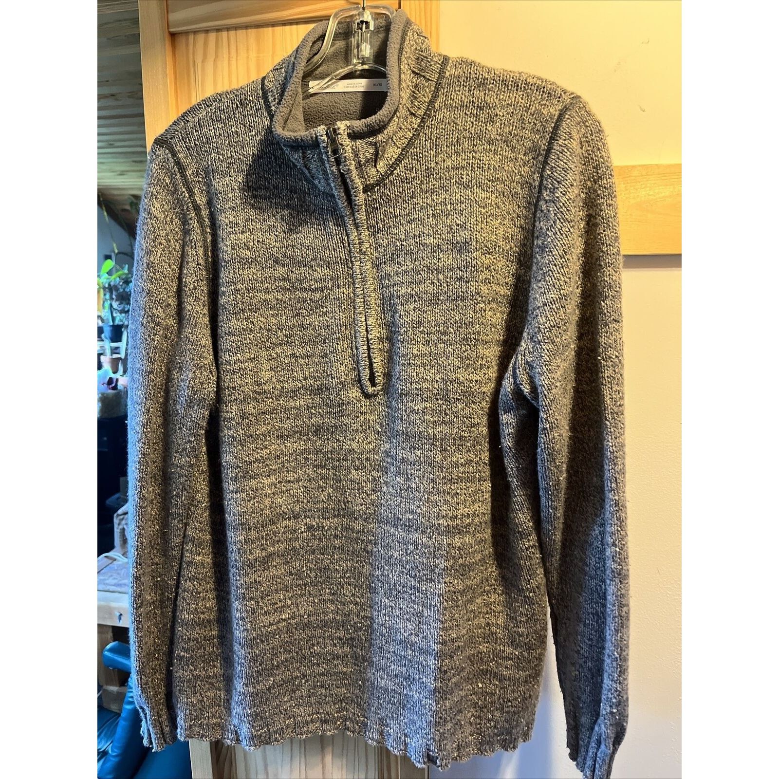 Woolrich Woolen Mills Woolrich Vintage Women’s XL Gray LS Ramie Wool Blend Sweater Size XL / US 12-14 / IT 48-50 - 5 Thumbnail