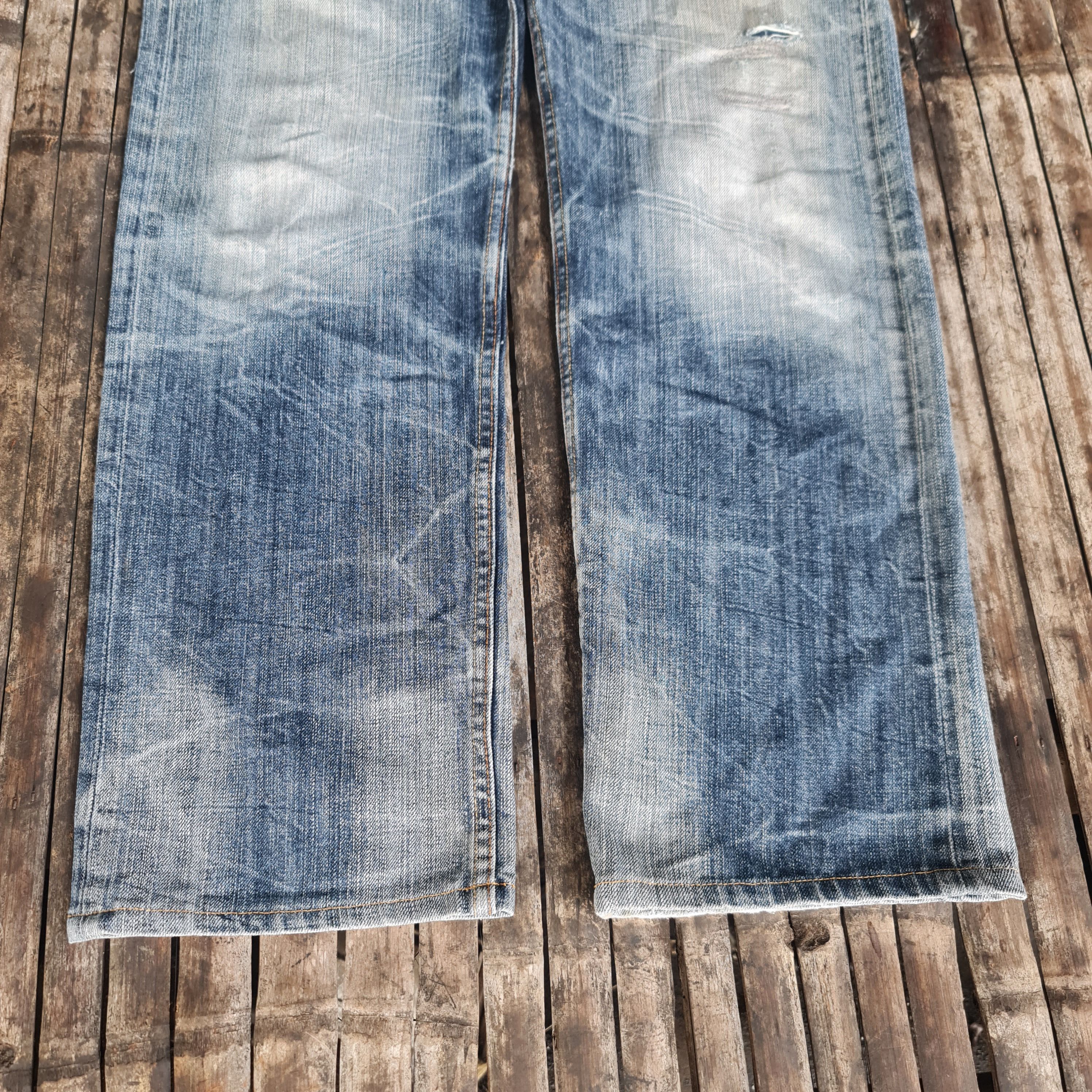 Japanese Brand Vintage Oririn embroidery logo jeans j0001 Size US 34 / EU 50 - 2 Thumbnail