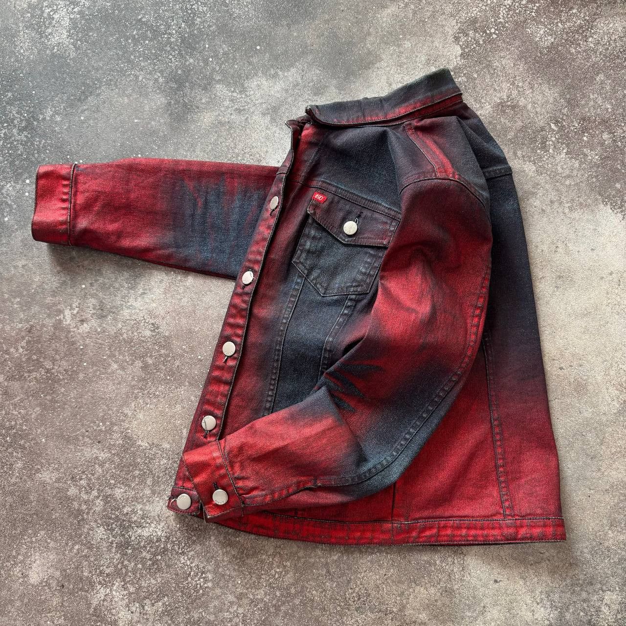 Japanese Brand × Miss Sixty × Vintage Miss Sixty Vintage Acid Washed Denim Jacket Size M / US 6-8 / IT 42-44 - 3 Thumbnail