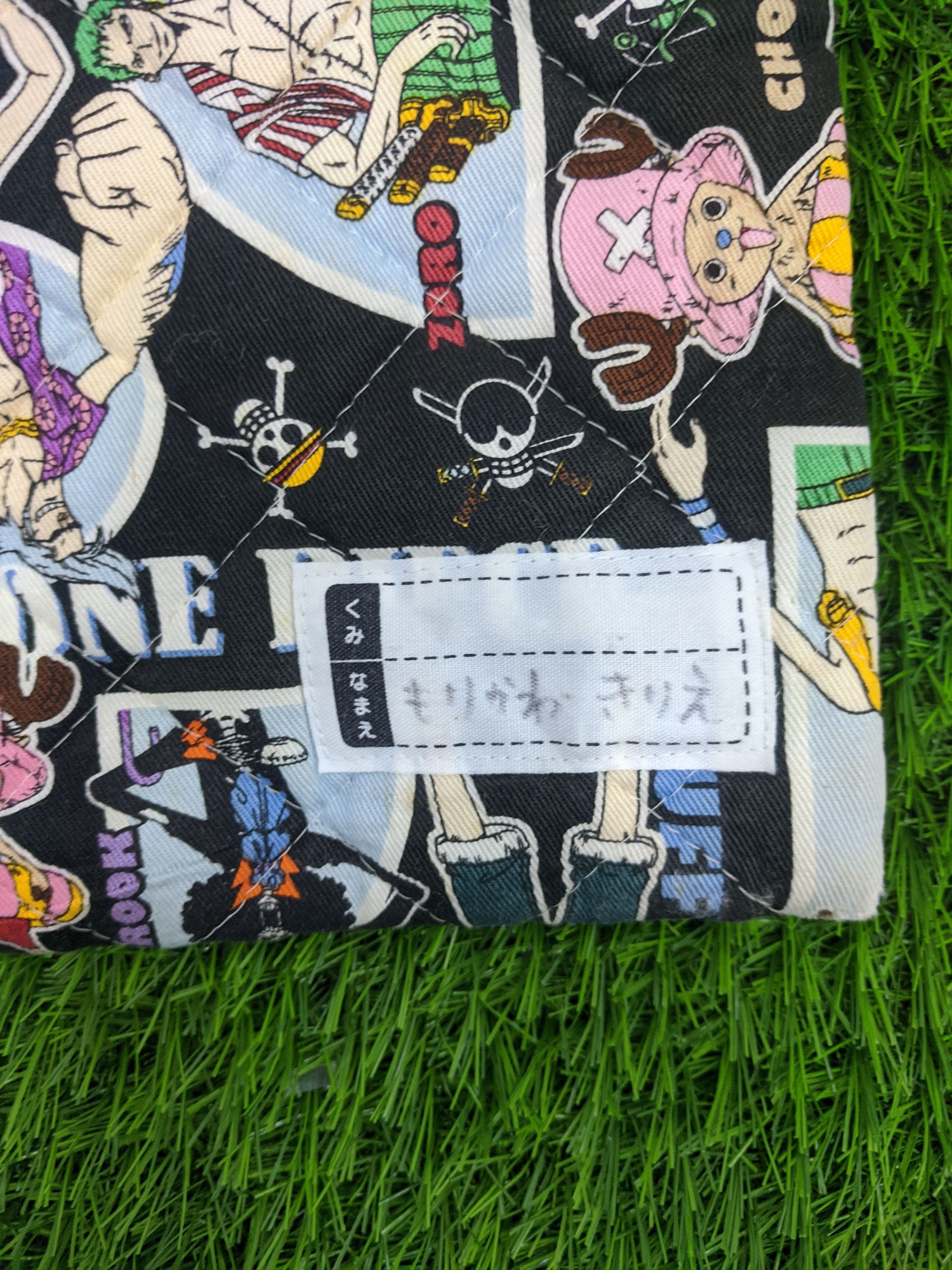 Anime × One Piece × Vintage Japanese Anime One Piece Totebag BG0016 Size ONE SIZE - 3 Thumbnail