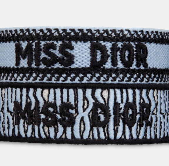 Dior o1w1db10126 B2634W Size :OS/Bracelet Set in Pale Blue/Black Size ONE SIZE - 3 Thumbnail