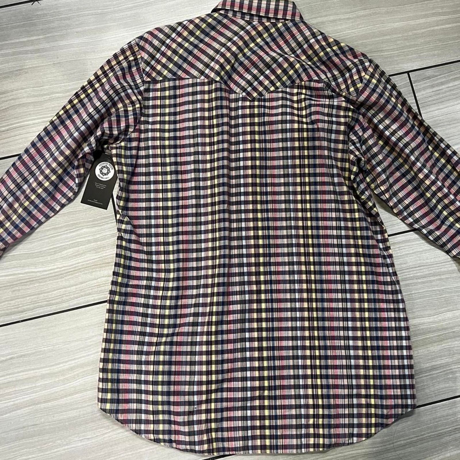 Vintage Vintage 90s Miller Pearl Snap western Shirt Size US XL / EU 56 / 4 - 2 Thumbnail