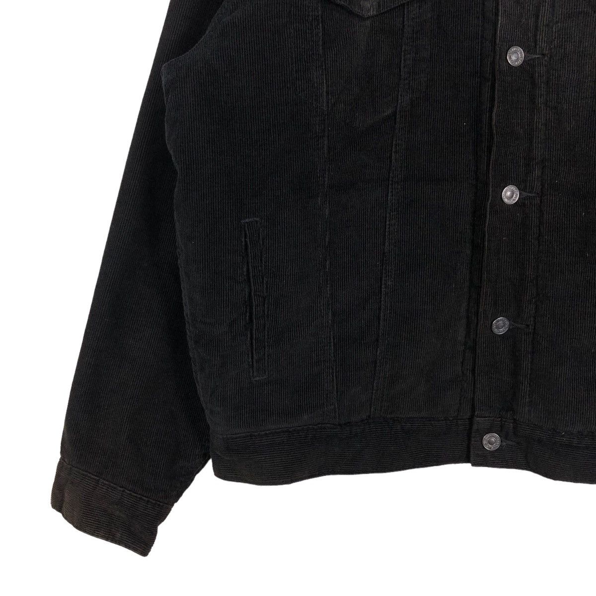 Levi's 🔥Vintage Trucker Corduroy Biker Jacket Levi’s Shearling Fur Size US L / EU 52-54 / 3 - 4 Thumbnail