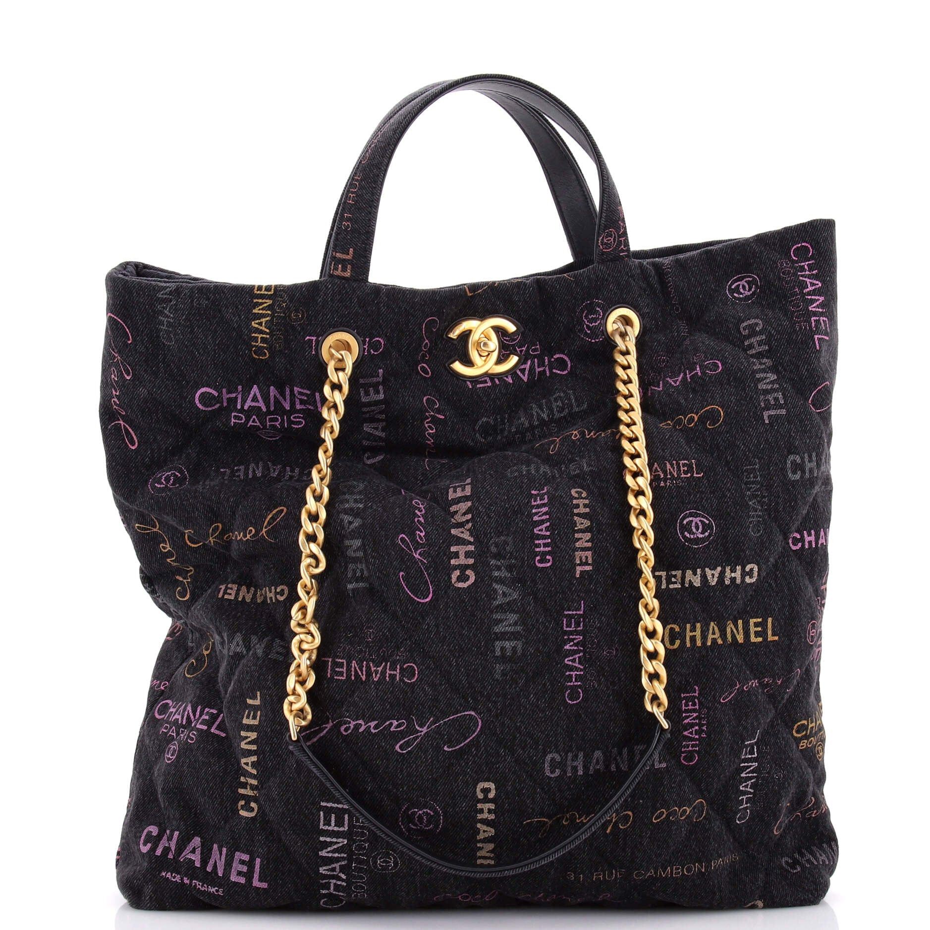 Chanel Denim Mood Shopping Tote Size ONE SIZE - 1 Thumbnail