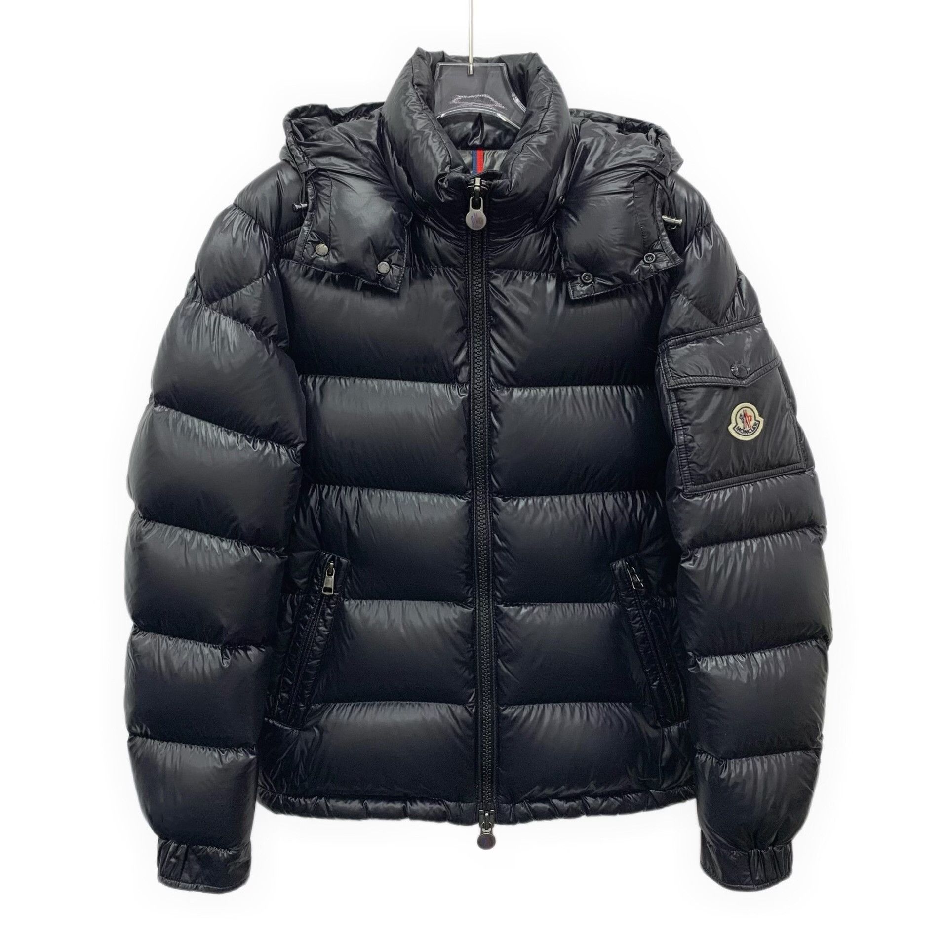 Moncler Moncler Black Heavy Coat S Men Size US S / EU 44-46 / 1 - 1 Thumbnail