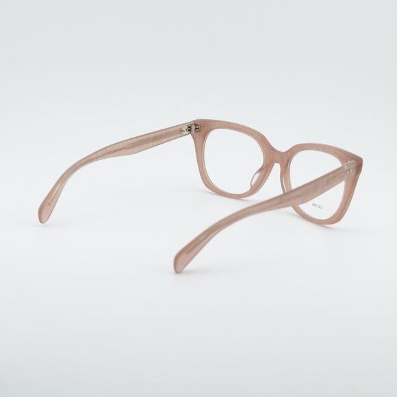 Celine Celine CL50116I 074 Eyeglasses Pink with Glitter 52mm Square Size ONE SIZE - 9 Thumbnail