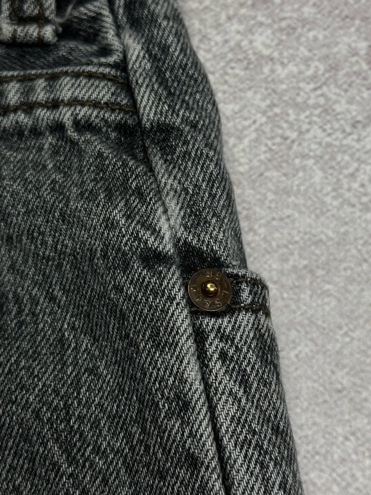 Levi's Vintage Levis Silver Tab Baggy Gray Jeans Rare 38x34 Size US 38 / EU 54 - 7 Thumbnail