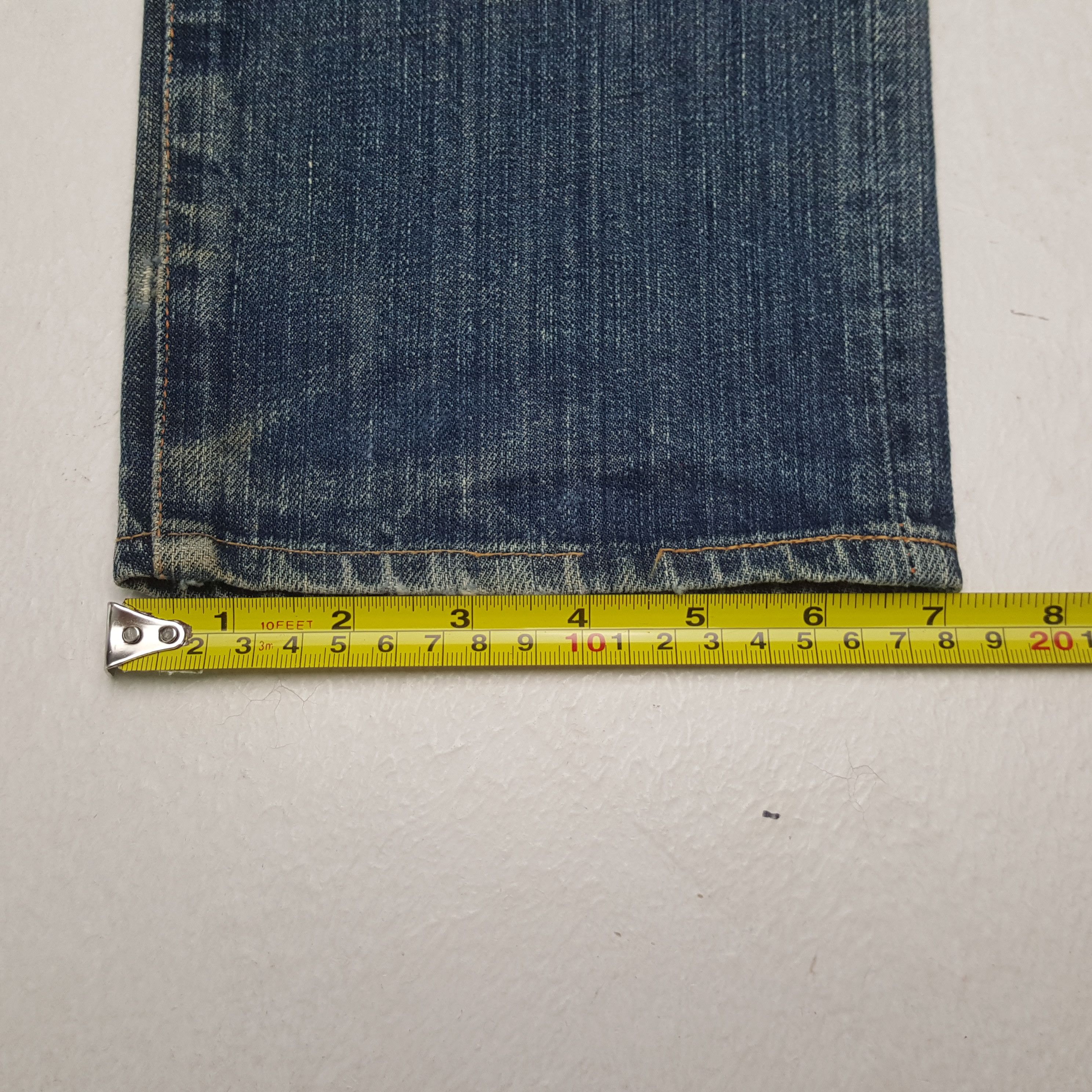 Evisu Evisu Japanese Brand Streetwear Custom Daicock Jeans RR14 Size US 29 - 11 Thumbnail