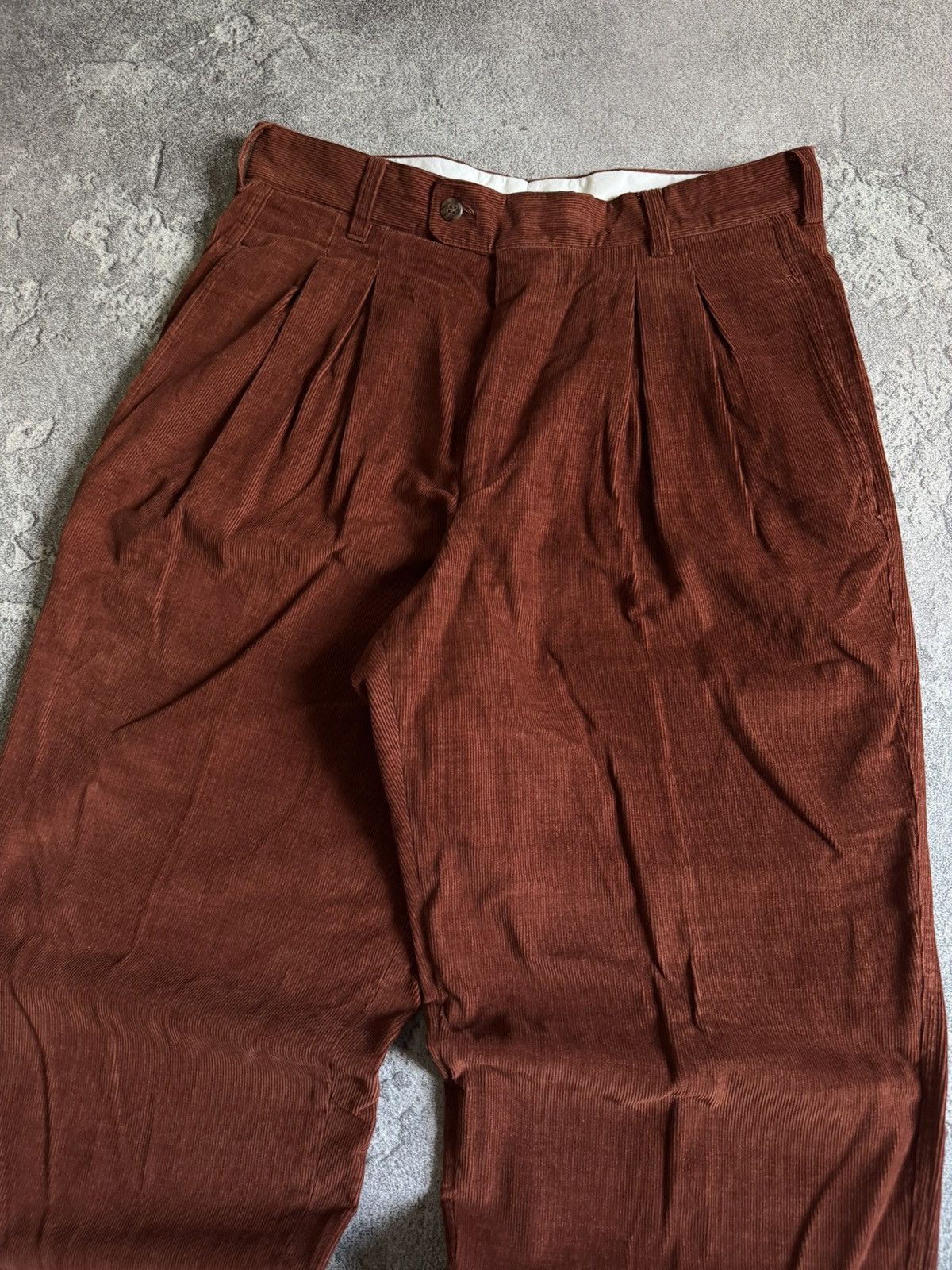 Hugo Boss Hugo Boss vintage velvet corduroy pants chinos trousers Size US 32 / EU 48 - 2 Thumbnail
