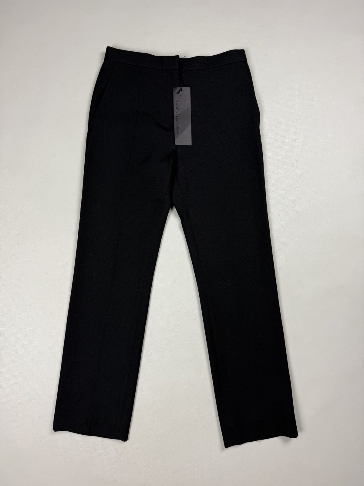 Haider Ackermann BNWT! Haider Ackermann Fleece Wool Dress Pants Trousers Size 24" / US 00 / IT 34 - 1 Thumbnail