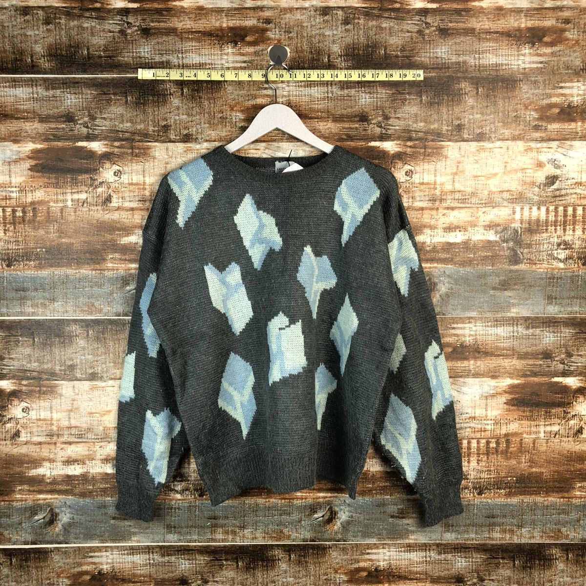 Homespun Knitwear × Japanese Brand Last Sands vintage Grey Knitwear sweatshirt #A2243 Size US M / EU 48-50 / 2 - 1 Thumbnail