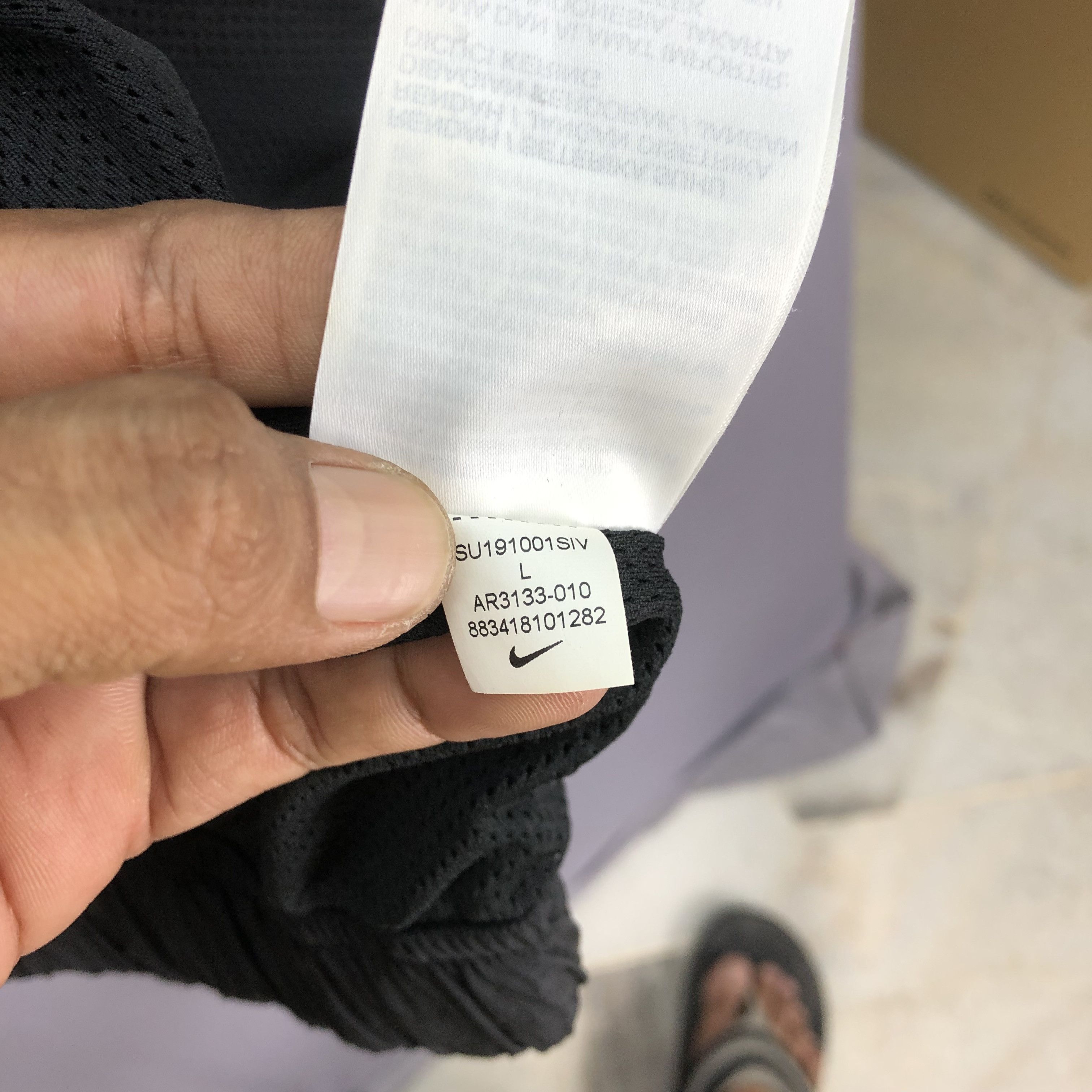 Nike × Vintage Vintage 90s Nike Big Swoosh Windbreaker Jackets Size US L / EU 52-54 / 3 - 12 Thumbnail