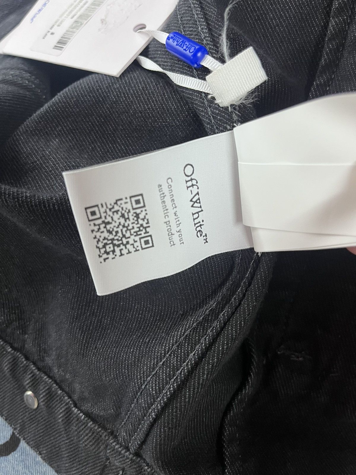 Off-White OFF-WHITE Nature Lovers Denim Jacket Size US XL / EU 56 / 4 - 8 Thumbnail