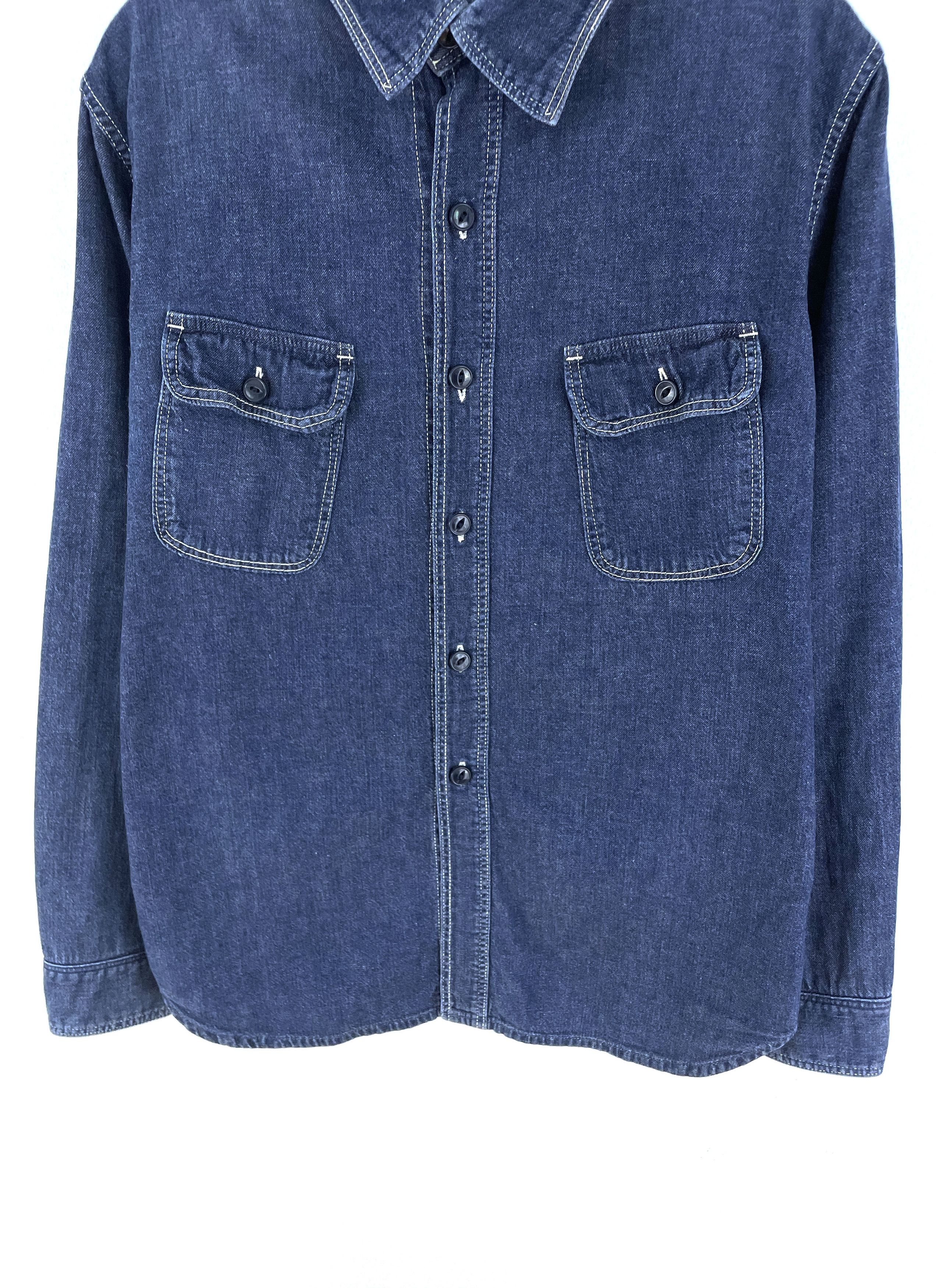 Kapital Cargo Denim Shirt Size US L / EU 52-54 / 3 - 5 Thumbnail