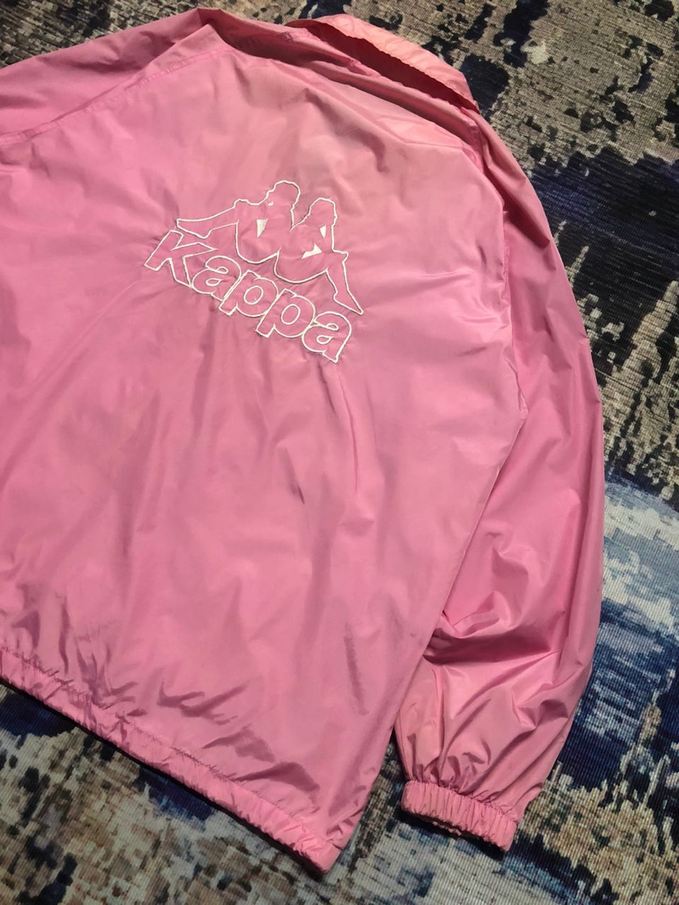 Kappa Vintage Kappa Side Tape Big Logo Windbreaker Size M / US 6-8 / IT 42-44 - 4 Thumbnail