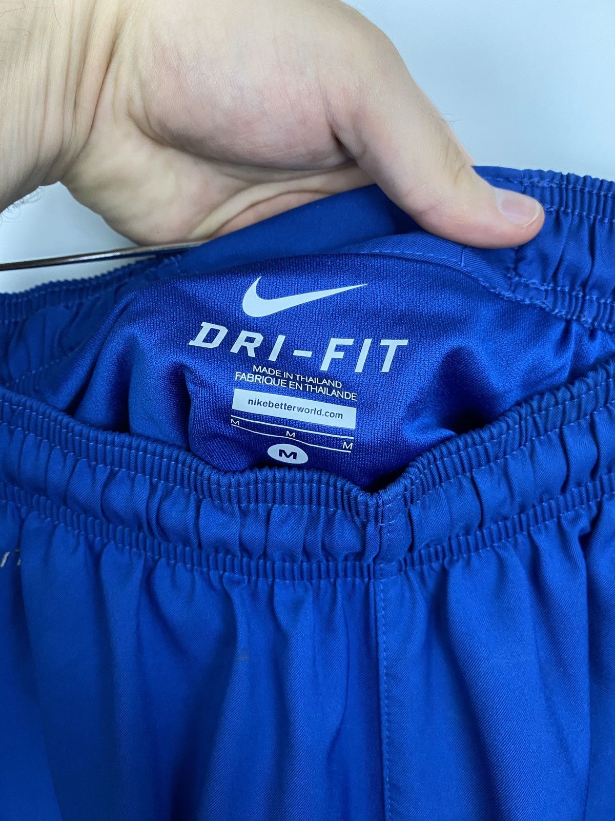 Nike Y2K F. C. Barcelona Nike Soccer Shorts Blokecore Rare Retro Size US 32 / EU 48 - 5 Thumbnail