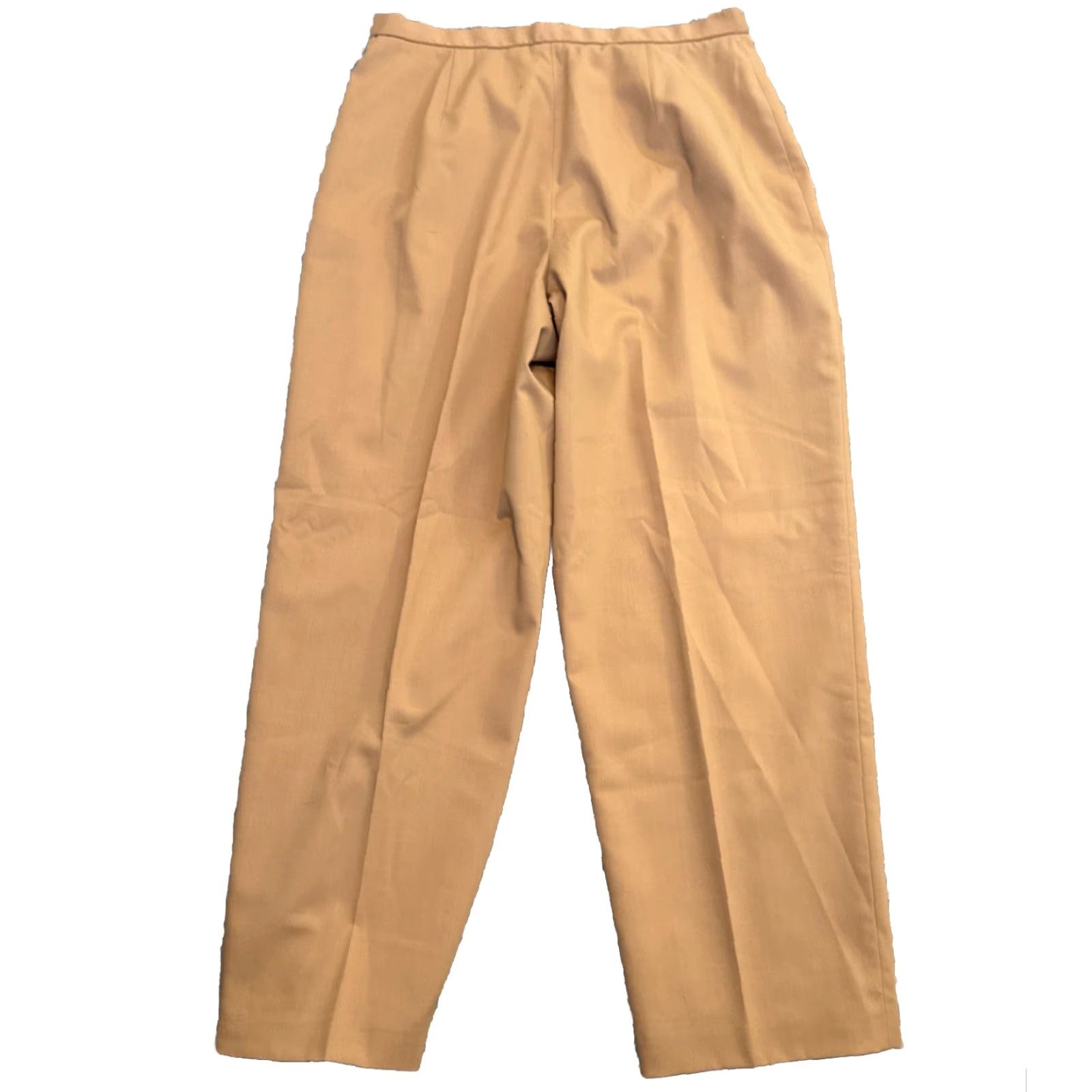 Preston & York Preston & York Dress Pants Women's 14P Petite Khaki Pants Flat Front 32W 28in Straight Size 24" / US 00 / IT 34 - 2 Thumbnail