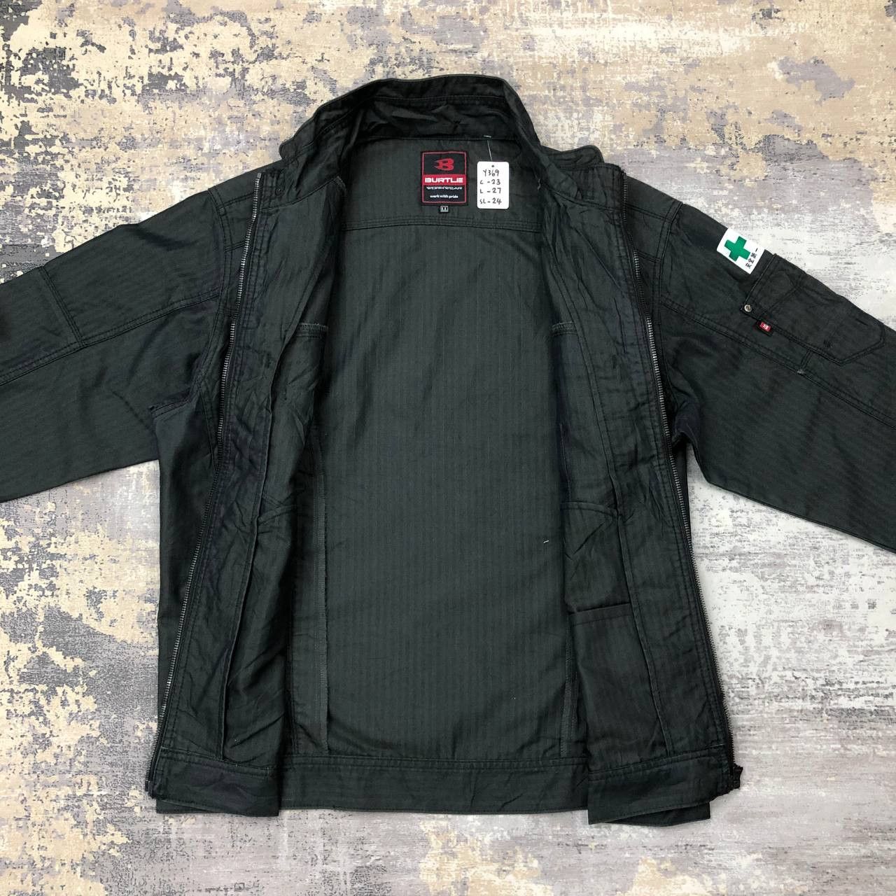 Japanese Brand Y369 JAPAN BURTLE WORKWEAR DENIM JACKET Size US L / EU 52-54 / 3 - 5 Thumbnail