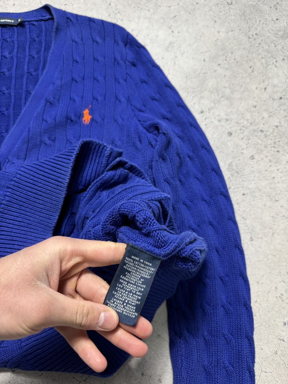 Polo Ralph Lauren × Ralph Lauren Polo Ralph Lauren Sport Women’s Knitted Cardigan Jacket Size XL / US 12-14 / IT 48-50 - 8 Thumbnail