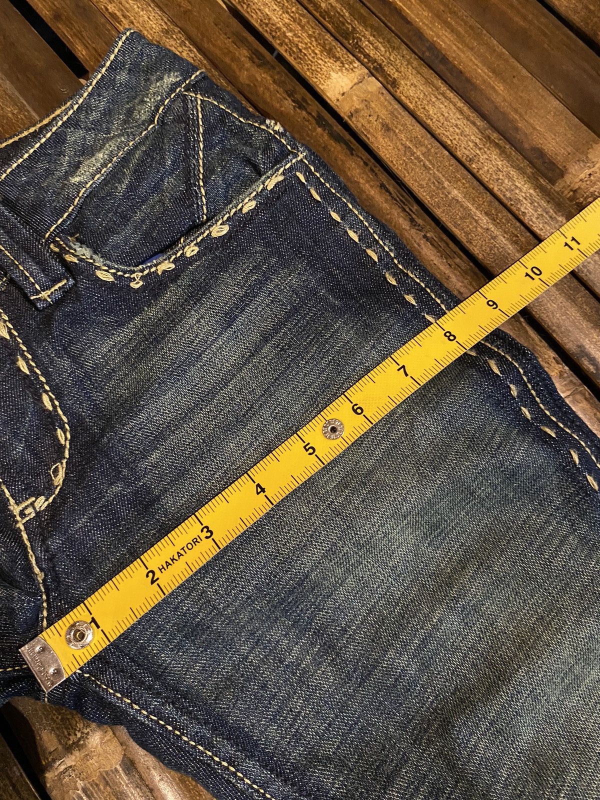 Japanese Brand ANTIK DENIM IFSIXWASNINE STYLE PANTS Size 26" / US 2 / IT 38 - 13 Thumbnail