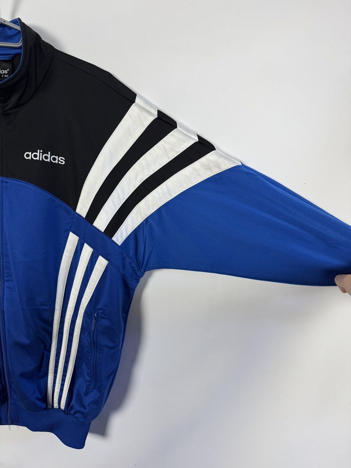 Adidas Vintage 90s Adidas Track Jacket Sportswear Soccer Size L Size US L / EU 52-54 / 3 - 7 Thumbnail