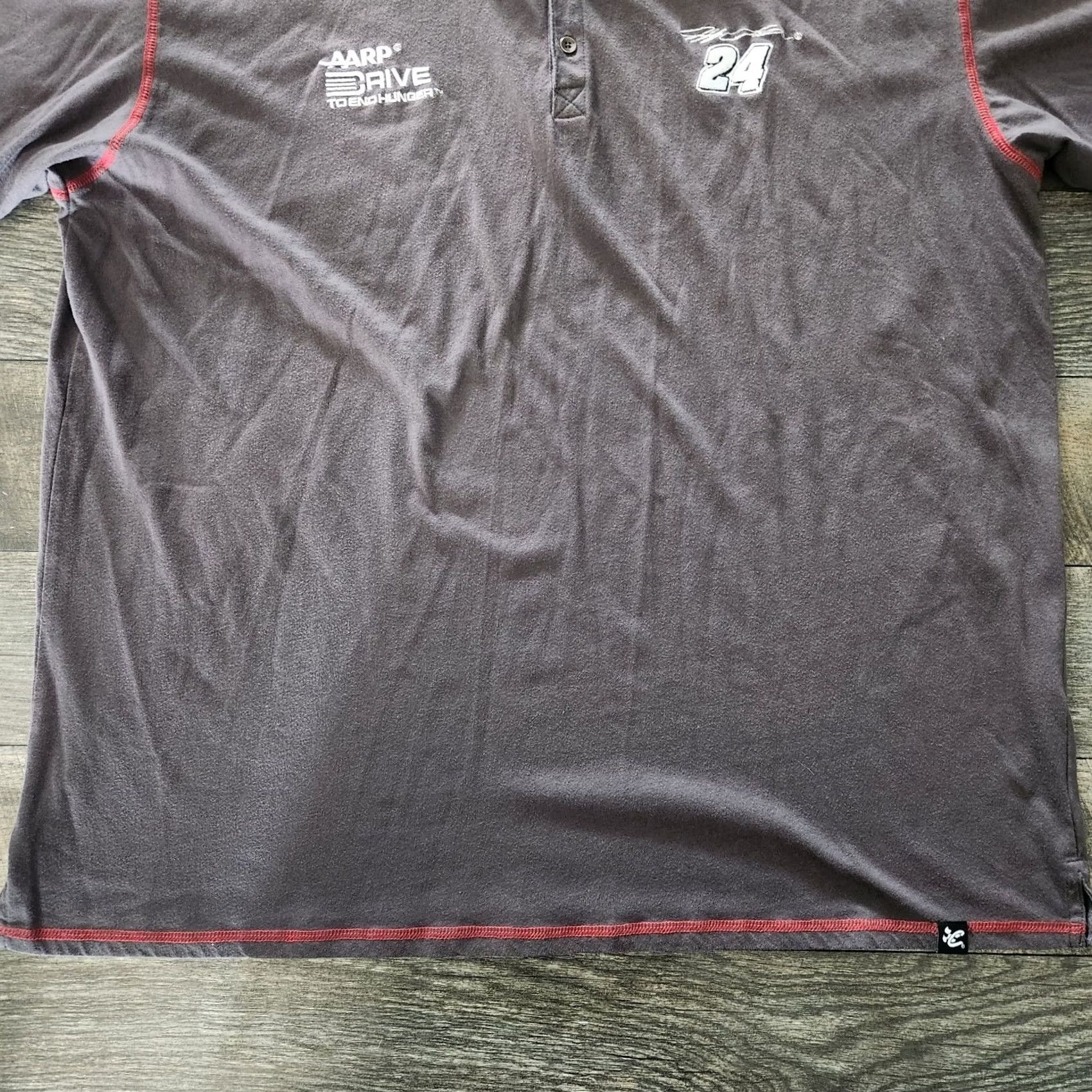 Chase Authentics Chase Authentics NASCAR Chase Elliott #24 Polo Shirt Mens 2XL Embroidered Gray Size US XXL / EU 58 / 5 - 3 Thumbnail