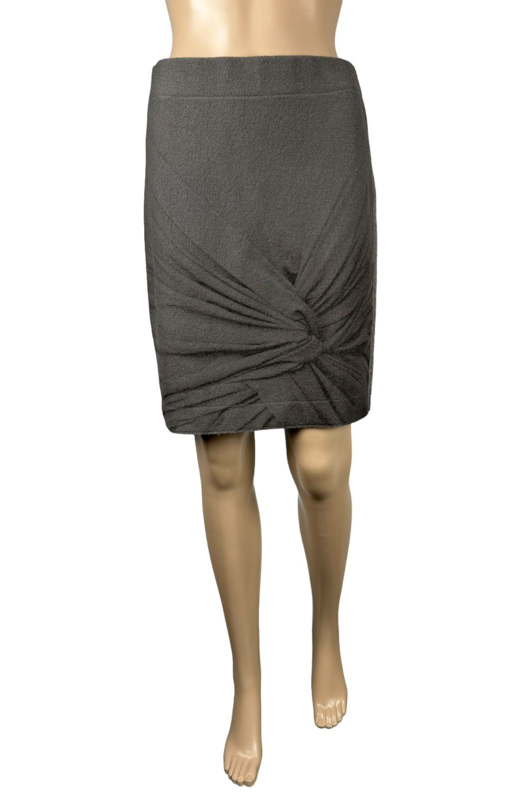 Other Marc Cain Mini Skirt Wool-Cotton Knit Structured size 2 Size 26" / US 2 / IT 38 - 2 Thumbnail