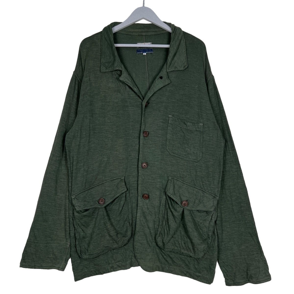 Chevignon 🔥 VINTAGE CHEVIGNON CARGO POCKET CARDIGAN Size US L / EU 52-54 / 3 - 1 Thumbnail