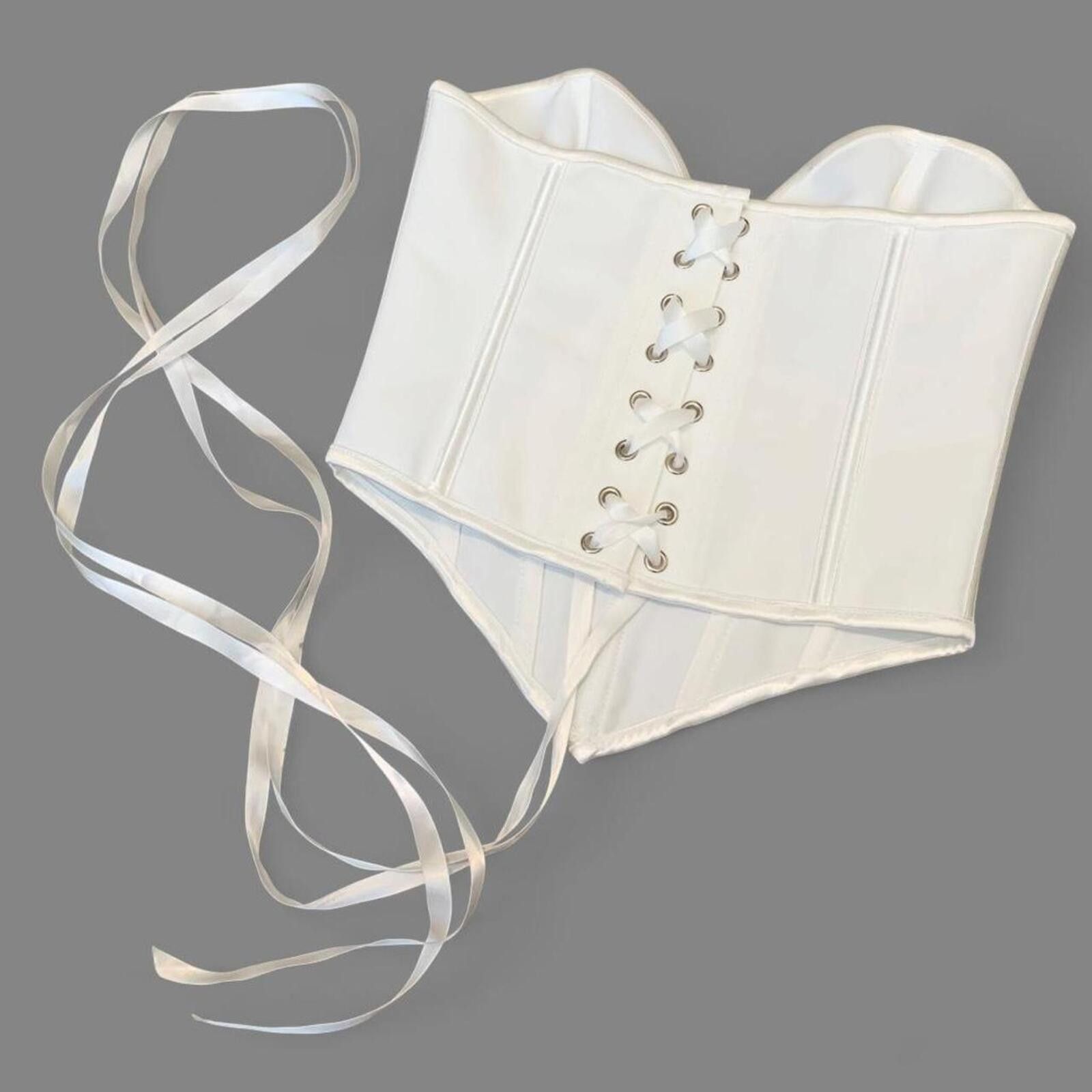 Other Heart shaped boned lace up corset, size xs Size ONE SIZE - 2 Thumbnail