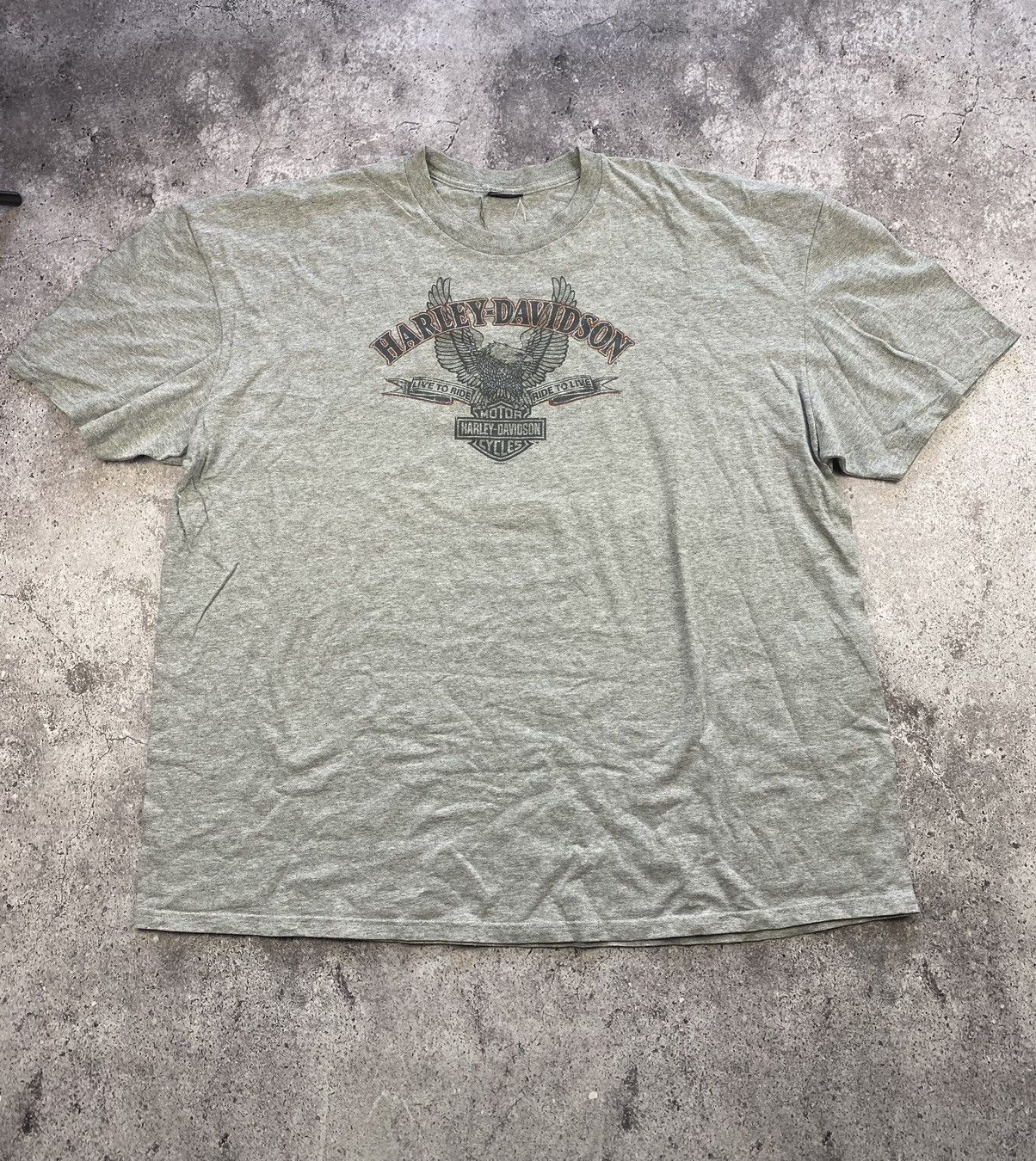Harley Davidson × Vintage BUNDLE OF 5XL HARLEY DAVIDSON VINTAGE EAGLE BAGGY T SHIRT Size US XXL / EU 58 / 5 - 3 Thumbnail