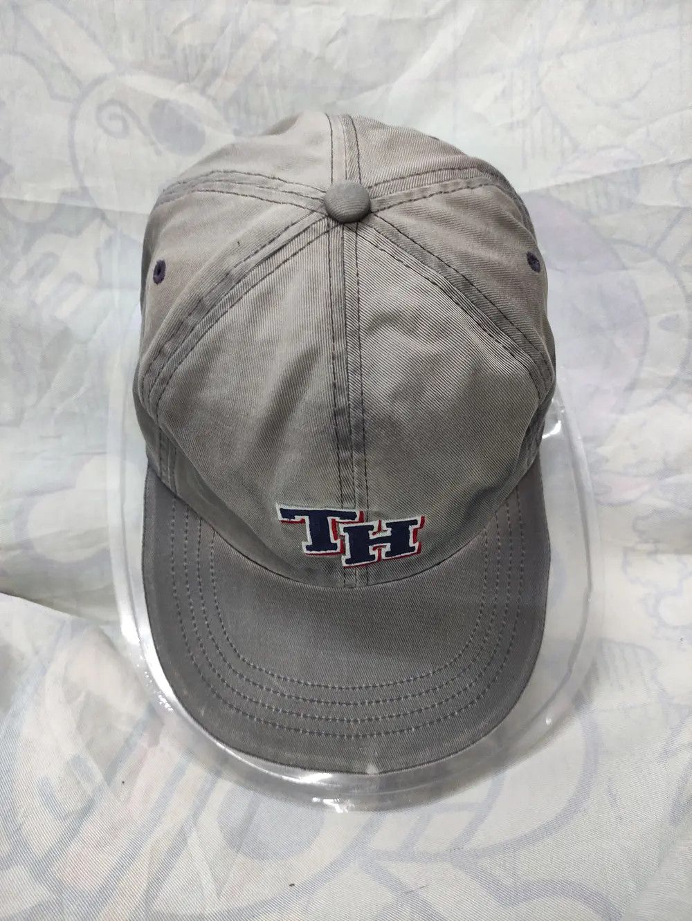 Tommy Hilfiger × Vintage TOMMY HILFIGER VINTAGE CAP DISTRESSED SUNFADED Size ONE SIZE - 7 Thumbnail