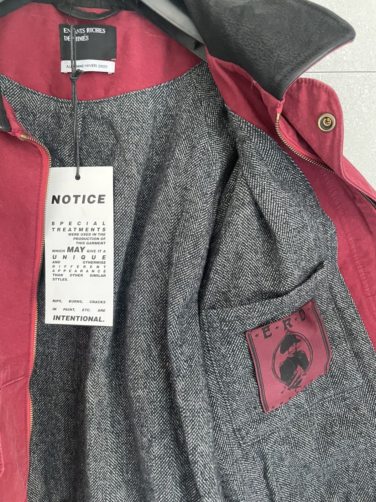 Enfants Riches Deprimes Enfants riches deprimes aw25 constructivist hunting jacket Size US M / EU 48-50 / 2 - 9 Thumbnail