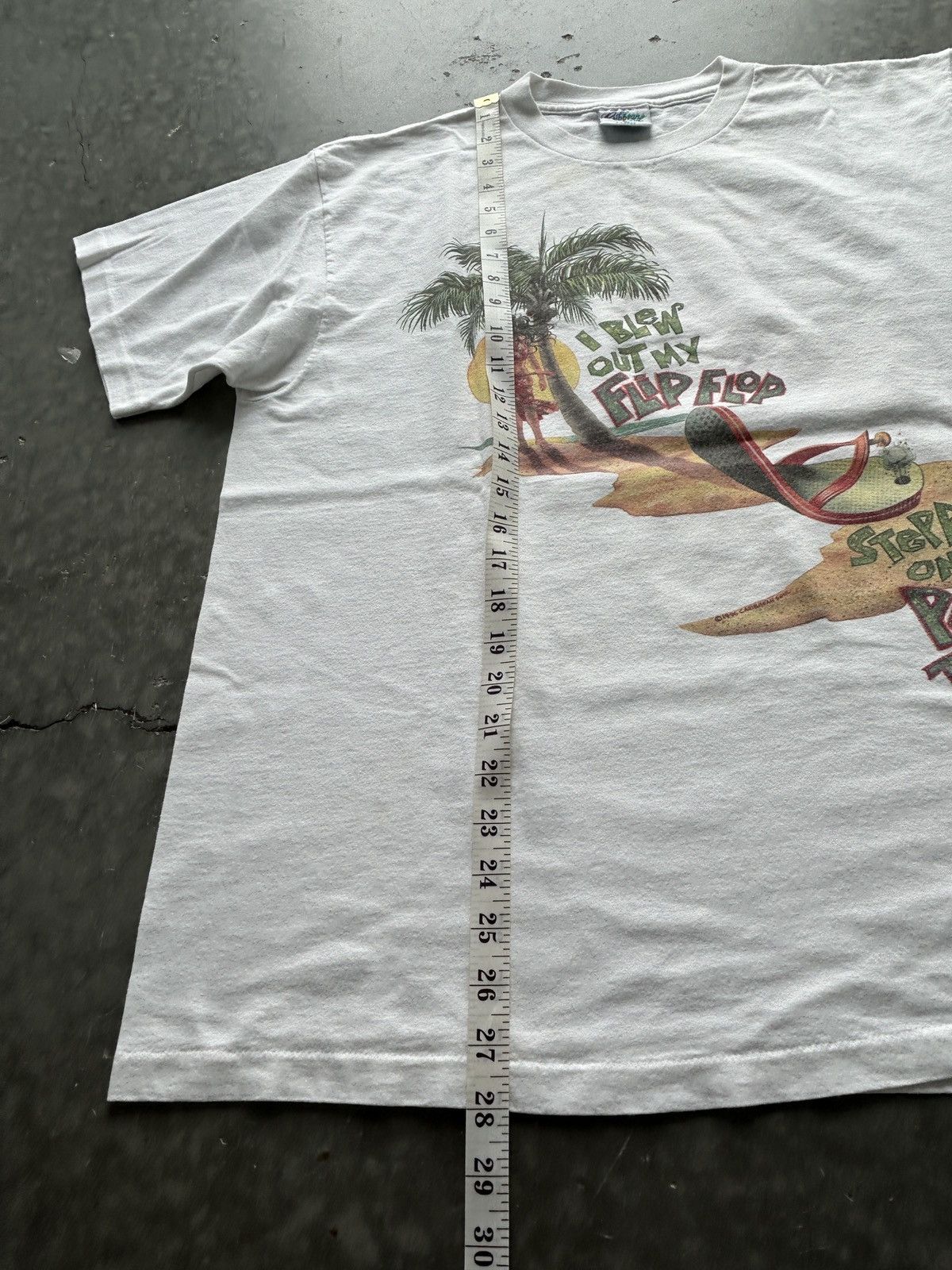 Vintage Vintage 90s Margaritaville Graphic Tee Double Sided Size US XL / EU 56 / 4 - 10 Thumbnail