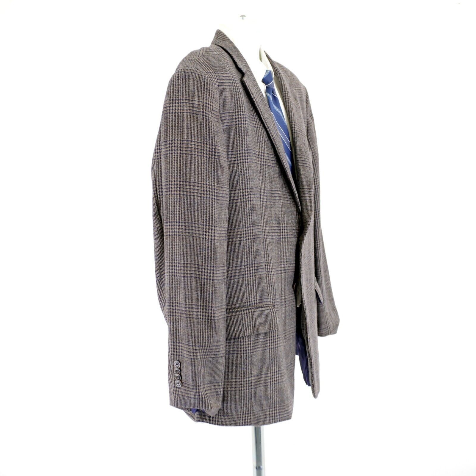 Jos. A. Bank Jos A Bank 1905 Soft Tweed Wool Glen Plaid 44R / Slim 46R Gr Size 44R - 8 Thumbnail