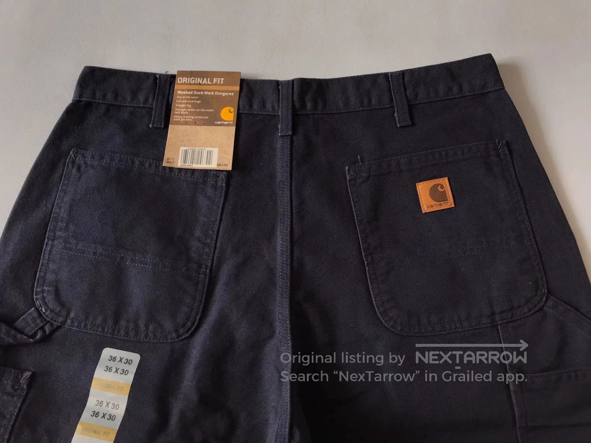 Carhartt Carhartt B11 MDT Midnight Blue Work Pants. Size US 36 / EU 52 - 5 Thumbnail