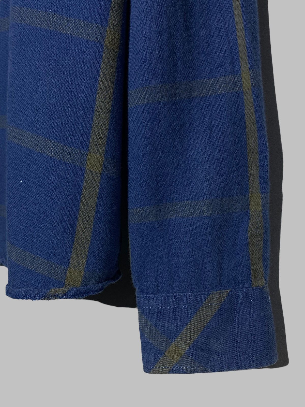 Nudie Jeans Nudie Jeans Stan Window Check Cotton Shirt Blue Men’s Size US L / EU 52-54 / 3 - 6 Thumbnail