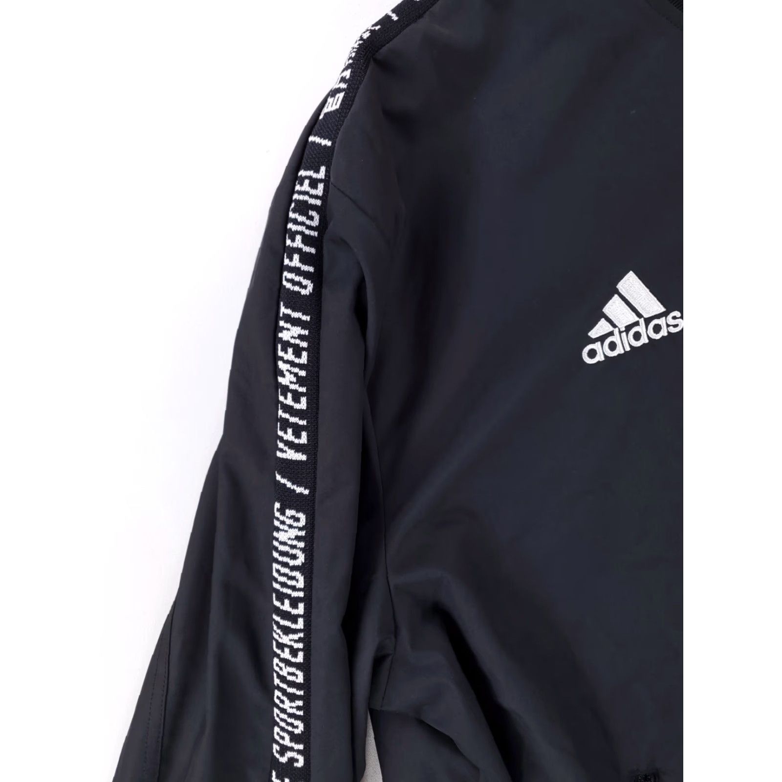 Adidas Adidas Vetement Officiel Full Zip Jacket Windbreaker Black Mens XL Size US XL / EU 56 / 4 - 3 Thumbnail