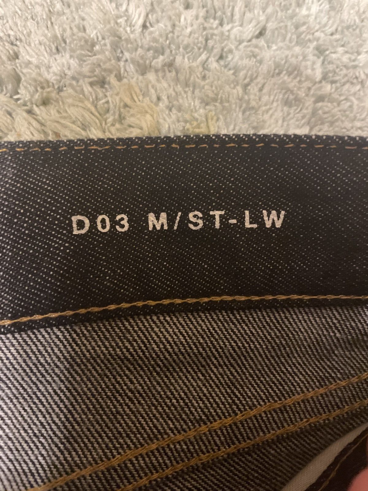 Saint Laurent Paris Saint Laurent D03 M/ST-LW selvedge denim Size US 30 / EU 46 - 6 Thumbnail