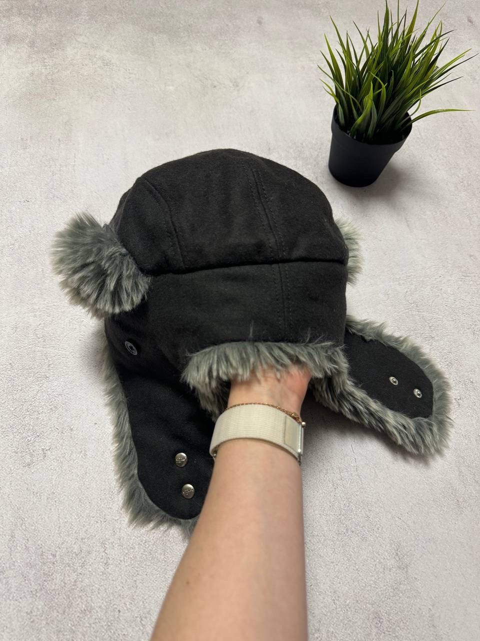 New Era × Vintage Vintage New Era Fur Hat Japanese Size ONE SIZE - 4 Thumbnail